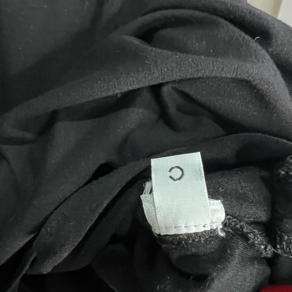Eileen Fisher Black Blouse Shirt Top Mini Dress Short Tunic Oversized Normcore - Picture 6 of 9